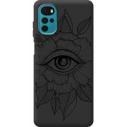 Черный чехол BoxFace Motorola G22 Eye