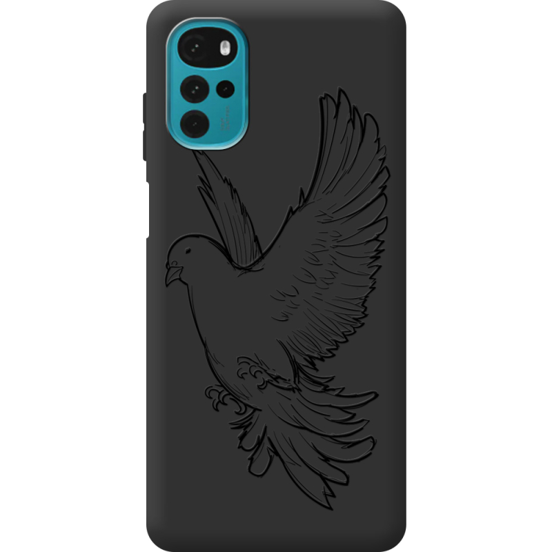 Черный чехол BoxFace Motorola G22 Dove