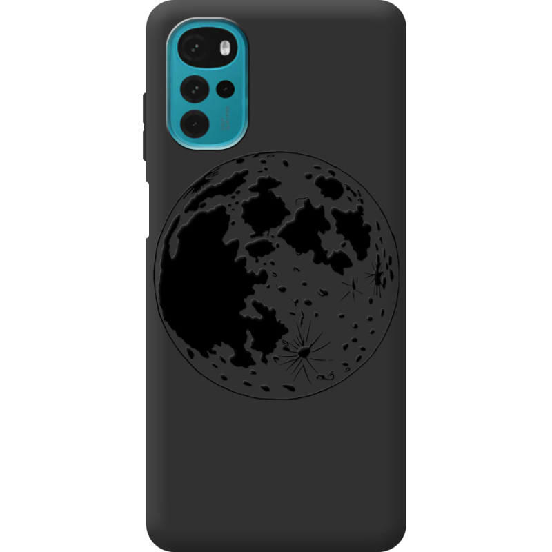 Черный чехол BoxFace Motorola G22 Planet