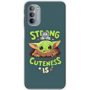 Чехол BoxFace Motorola G31 Strong in me Cuteness is