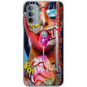 Чехол BoxFace Motorola G31 Colorful Girl