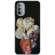 Чехол BoxFace Motorola G31 Exquisite White Flowers