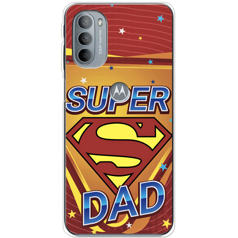 Чехол BoxFace Motorola G31 Super Dad