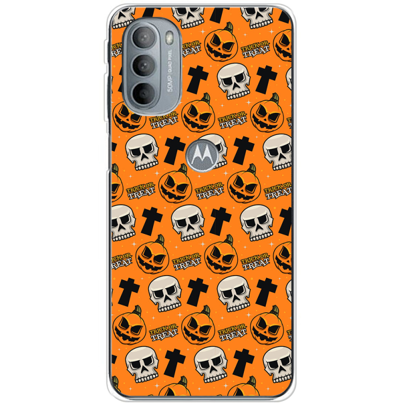 Чехол BoxFace Motorola G31 Halloween Trick or Treat