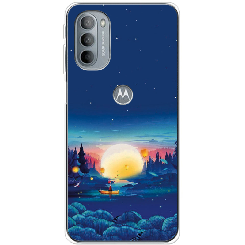 Чехол BoxFace Motorola G31 Спокойной ночи