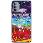 Чехол BoxFace Motorola G31 Minecraft World Beyond