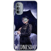 Чехол BoxFace Motorola G31 Wednesday Addams