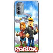 Чехол BoxFace Motorola G31 Roblox Білдерман