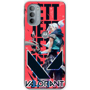 Чехол BoxFace Motorola G31 Valorant Jett