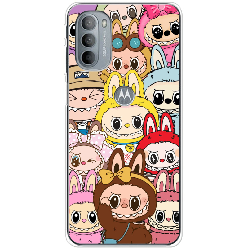 Чехол BoxFace Motorola G31 Labubu