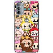 Чехол BoxFace Motorola G31 Labubu