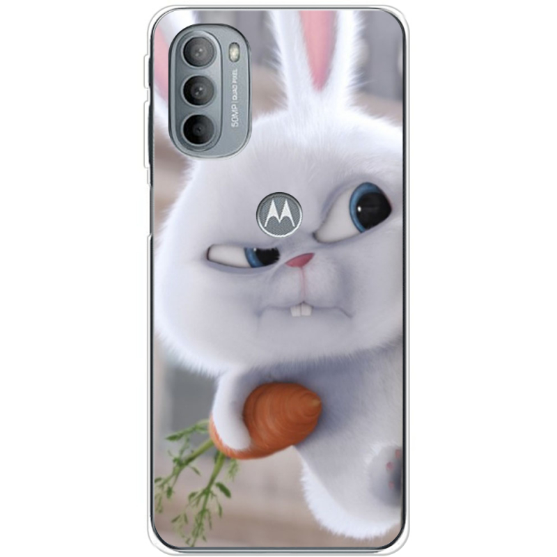 Чехол BoxFace Motorola G31 Rabbit Snowball