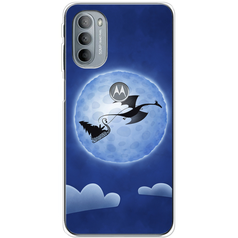 Чехол BoxFace Motorola G31 Christmas Dragon