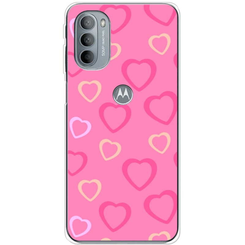 Чехол BoxFace Motorola G31 Sugar Hearts