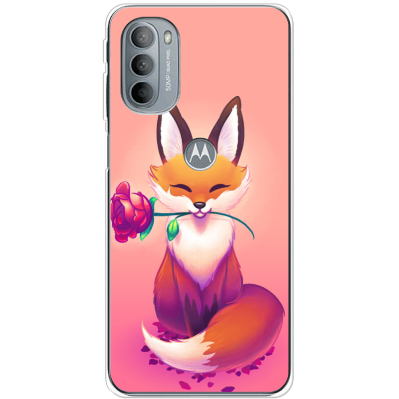 Чехол BoxFace Motorola G31 Cutie Fox