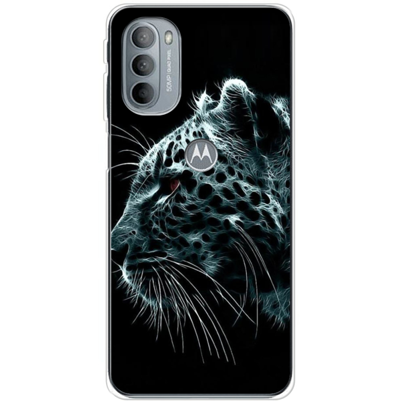 Чехол BoxFace Motorola G31 Leopard