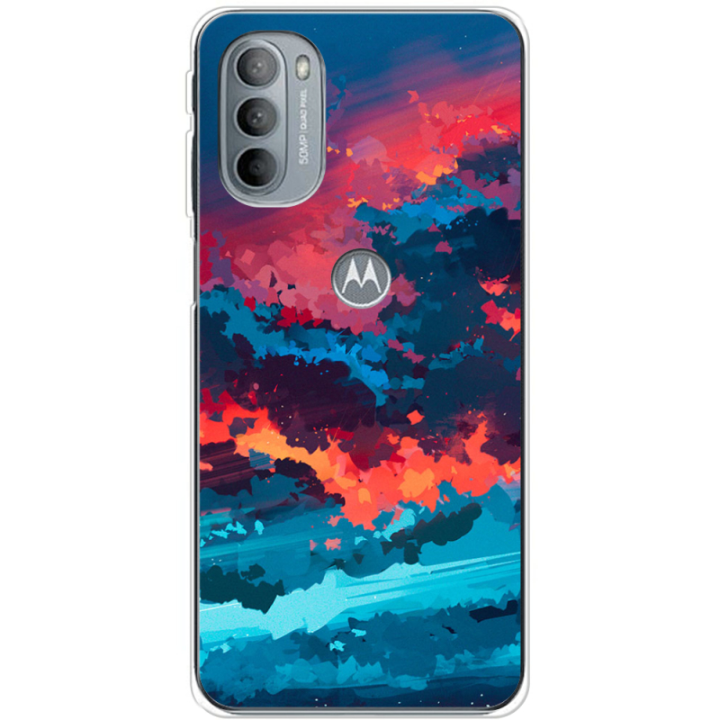 Чехол BoxFace Motorola G31 Thunderclouds