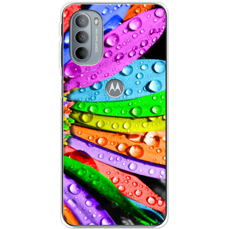 Чехол BoxFace Motorola G31 Colored Chamomile