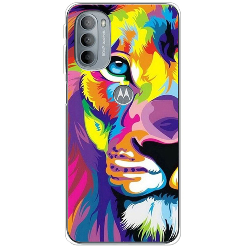 Чехол BoxFace Motorola G31 Frilly Lion