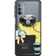 Прозрачный чехол BoxFace Motorola G31 Fashion Pug