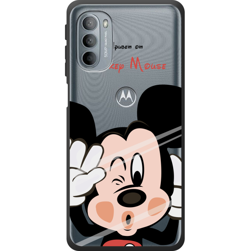 Прозрачный чехол BoxFace Motorola G31 Mister M