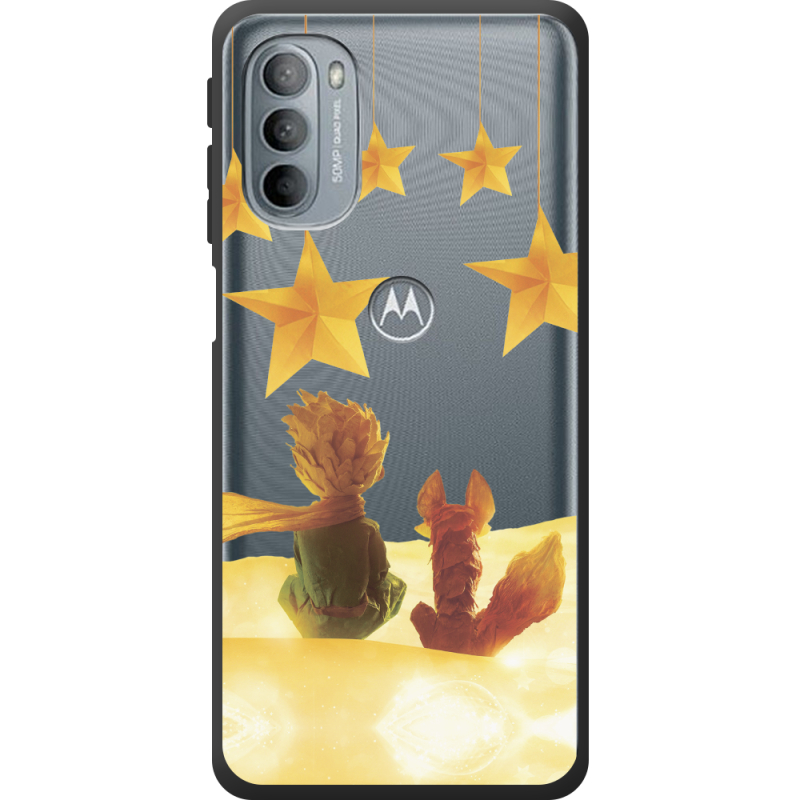 Прозрачный чехол BoxFace Motorola G31 Little Prince