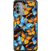 Прозрачный чехол BoxFace Motorola G31 Butterfly Morpho