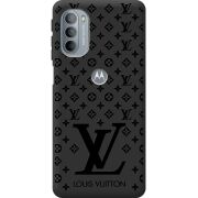 Черный чехол BoxFace Motorola G31 LV Style