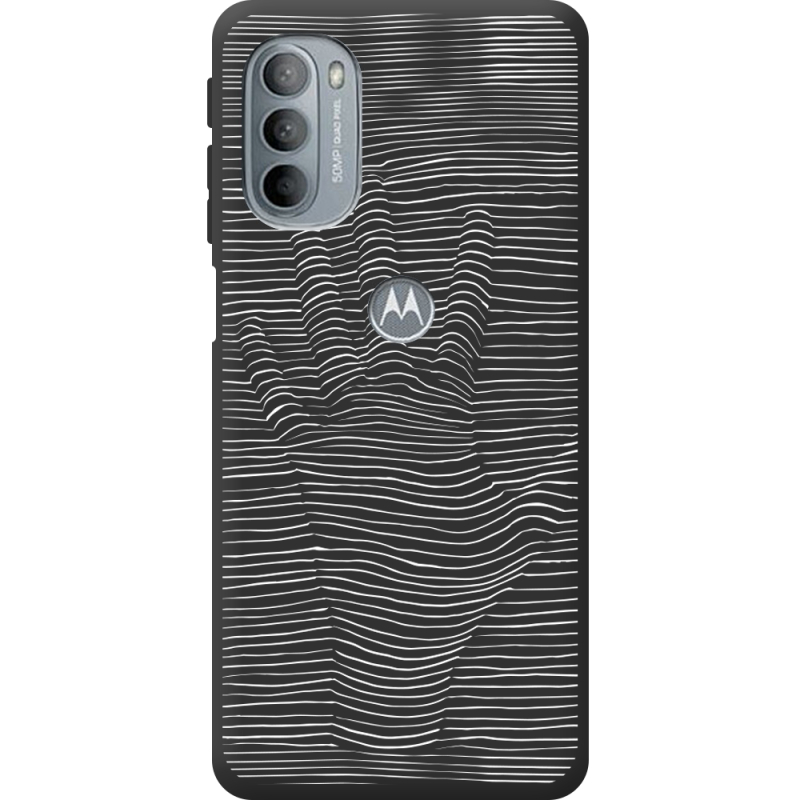 Черный чехол BoxFace Motorola G31 Optical Hand