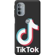 Черный чехол BoxFace Motorola G31 Tik Tok