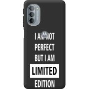 Черный чехол BoxFace Motorola G31 Limited Edition