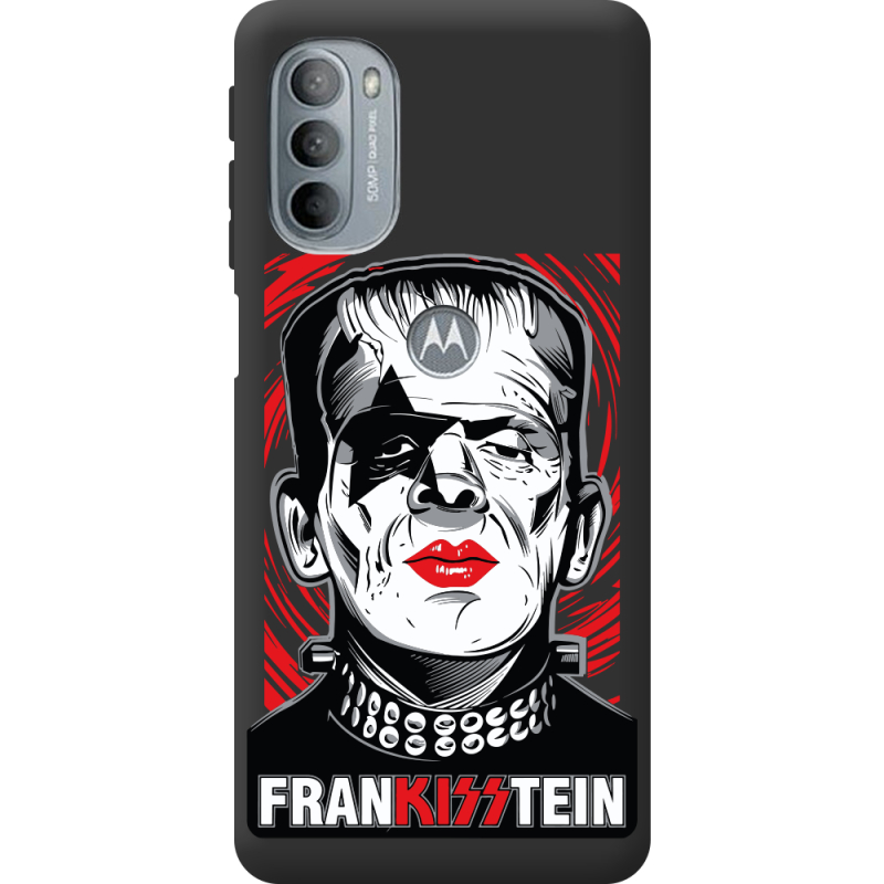 Черный чехол BoxFace Motorola G31 Frankisstein