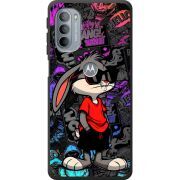 Черный чехол BoxFace Motorola G31 Малий вухань