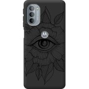 Черный чехол BoxFace Motorola G31 Eye