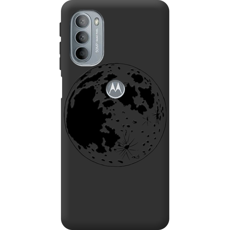 Черный чехол BoxFace Motorola G31 Planet