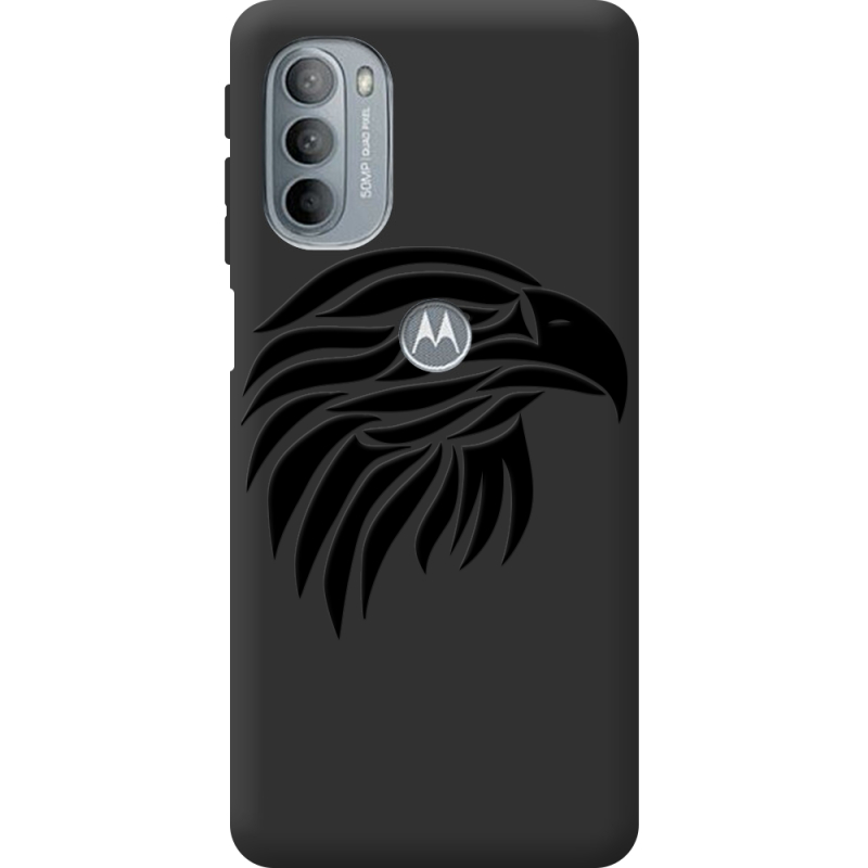 Черный чехол BoxFace Motorola G31 Eagle