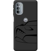 Черный чехол BoxFace Motorola G31 Sportcar