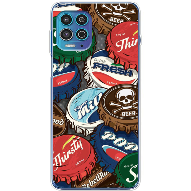 Чехол BoxFace Motorola G100 Drink Lids