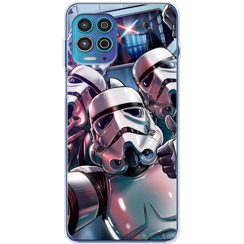 Чехол BoxFace Motorola G100 Stormtroopers