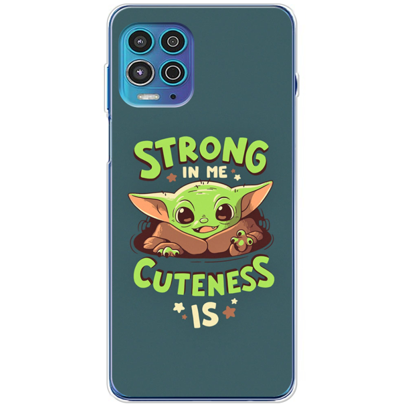 Чехол BoxFace Motorola G100 Strong in me Cuteness is