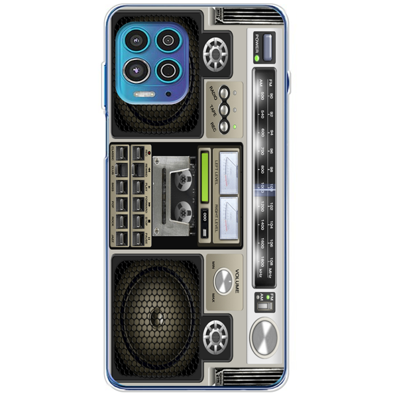 Чехол BoxFace Motorola G100 Old Boombox