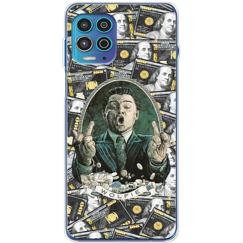 Чехол BoxFace Motorola G100 Wolfie