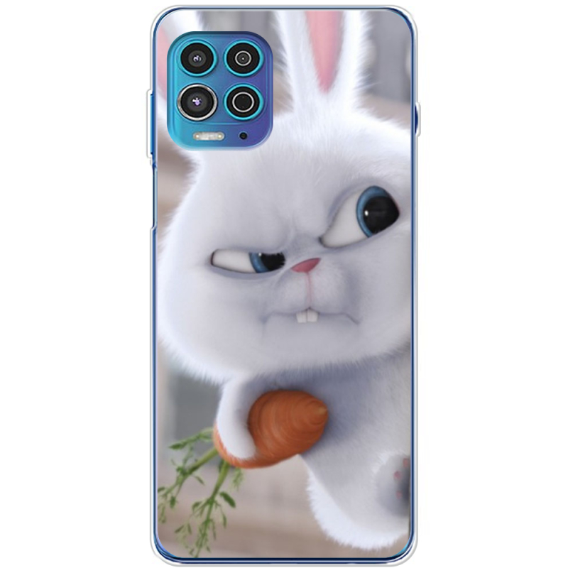 Чехол BoxFace Motorola G100 Rabbit Snowball