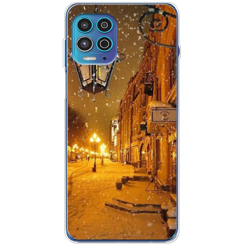 Чехол BoxFace Motorola G100 Night Street