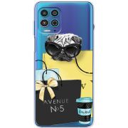 Прозрачный чехол BoxFace Motorola G100 Fashion Pug