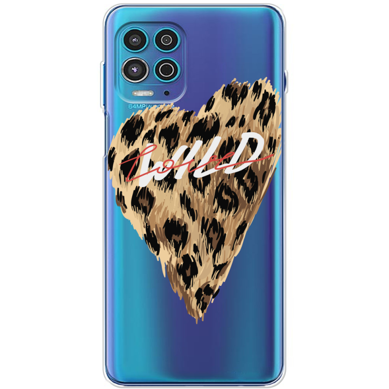 Прозрачный чехол BoxFace Motorola G100 Wild Love