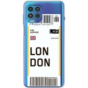 Прозрачный чехол BoxFace Motorola G100 Ticket London