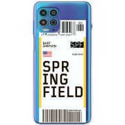 Прозрачный чехол BoxFace Motorola G100 Ticket Springfield