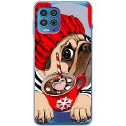 Прозрачный чехол BoxFace Motorola G100 Winter Puggy