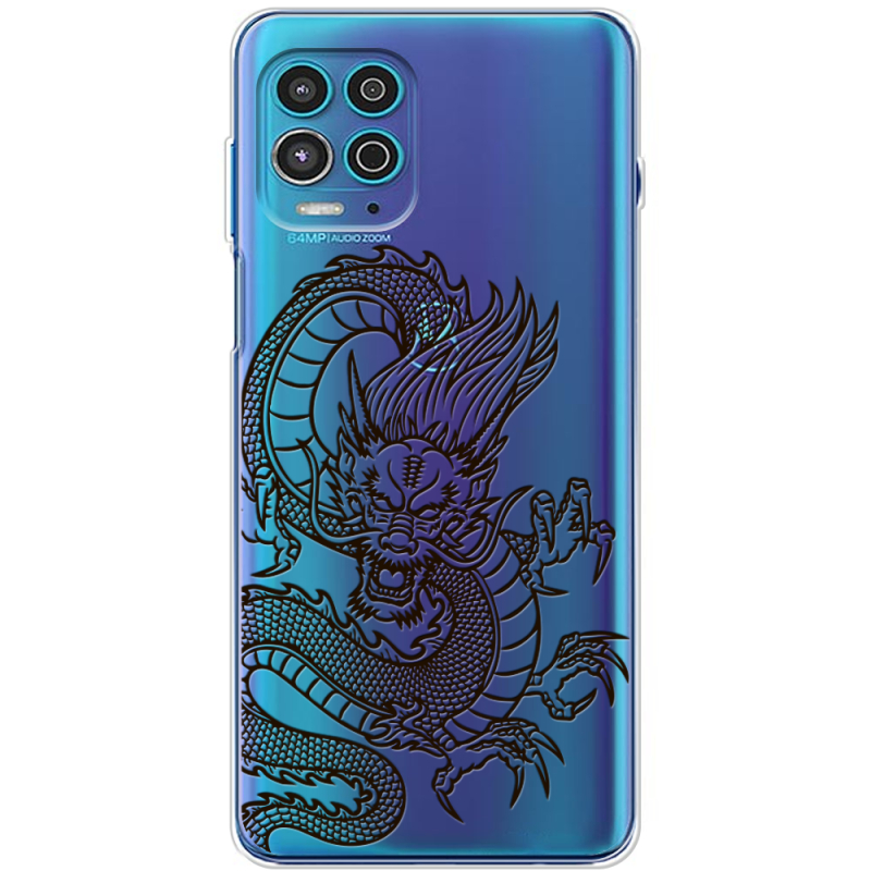 Прозрачный чехол BoxFace Motorola G100 Chinese Dragon